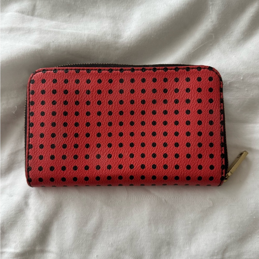 Red Polka Dot Women's Wallet